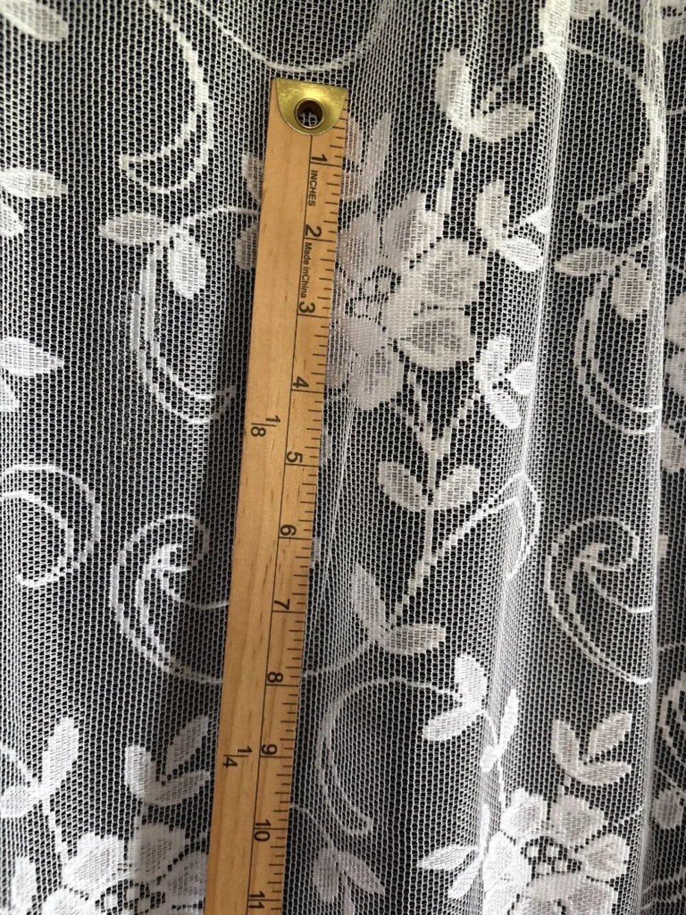 JCPenney Home Collection Floral Lace Curtain Panel 31